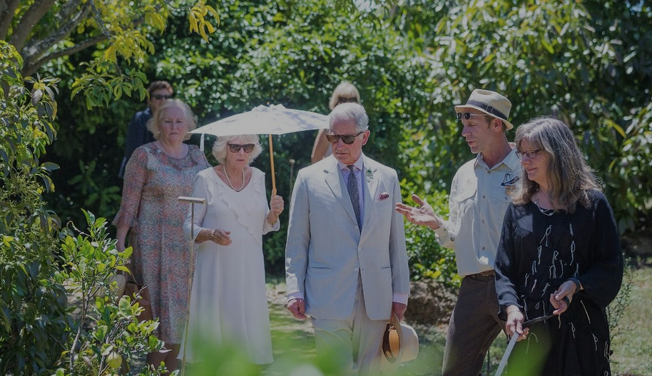 Royal Organic Garden Tour