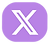x logo