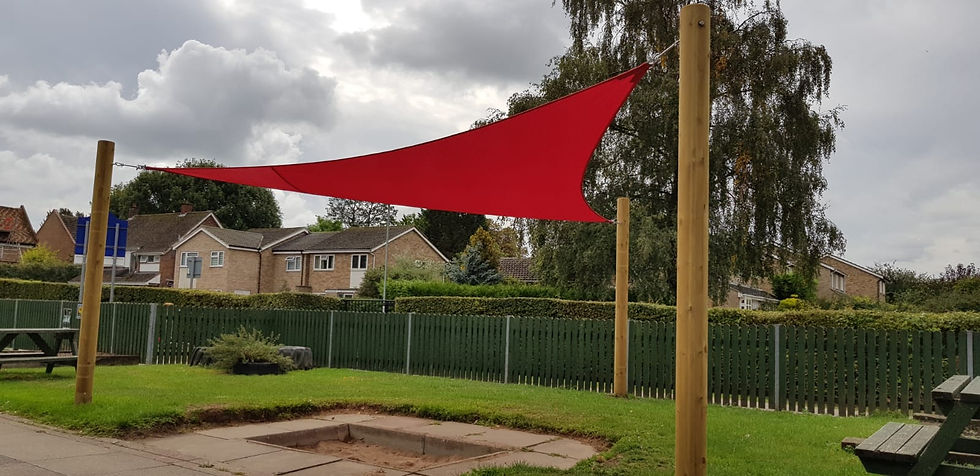 Triangular Shade Sails