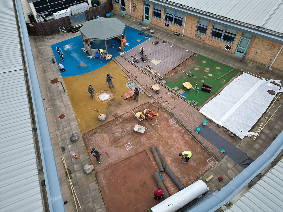 Playground equipment supplier and installer in the UK. SEN playground equipment. Outdoor sensory equipment.