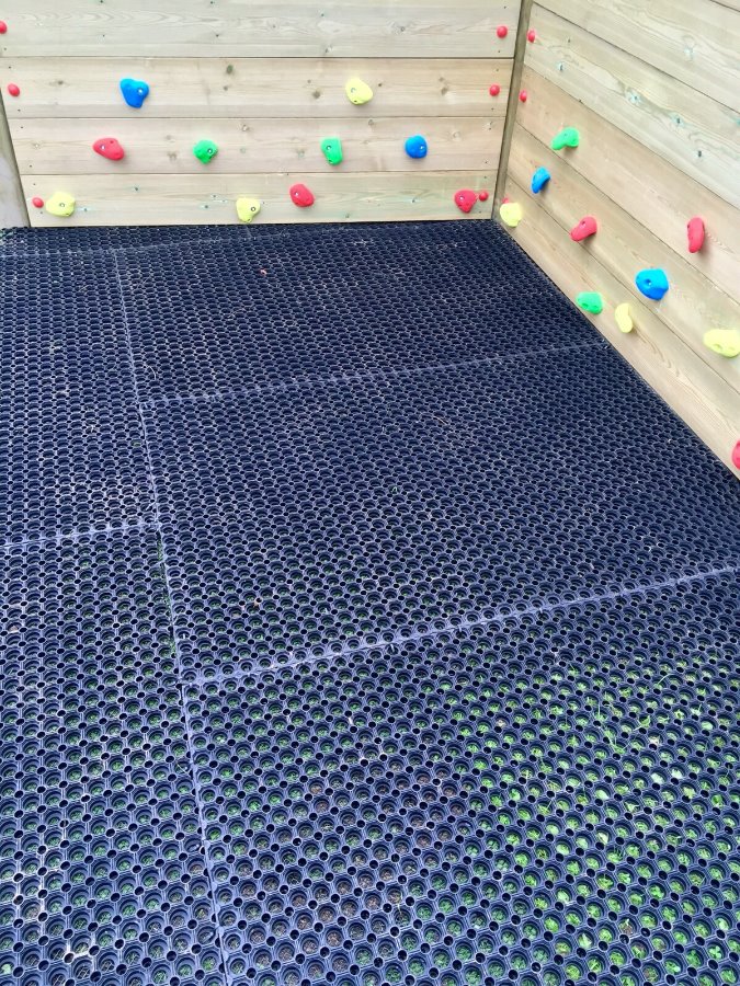 Grass Grow Through Matting