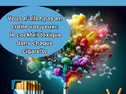 Vous n’allez pas en croire vos yeux : le cocktail toxique dans chaque cigarette