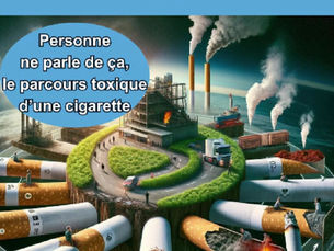 Personne ne parle de ça : le parcours toxique d'une cigarette