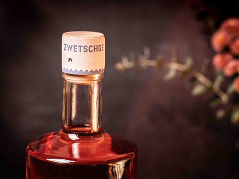 Papiersiegel zum verschließen der Flasche für Familienbrennerei 