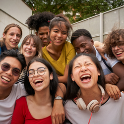 El sentido del humor en adolescentes