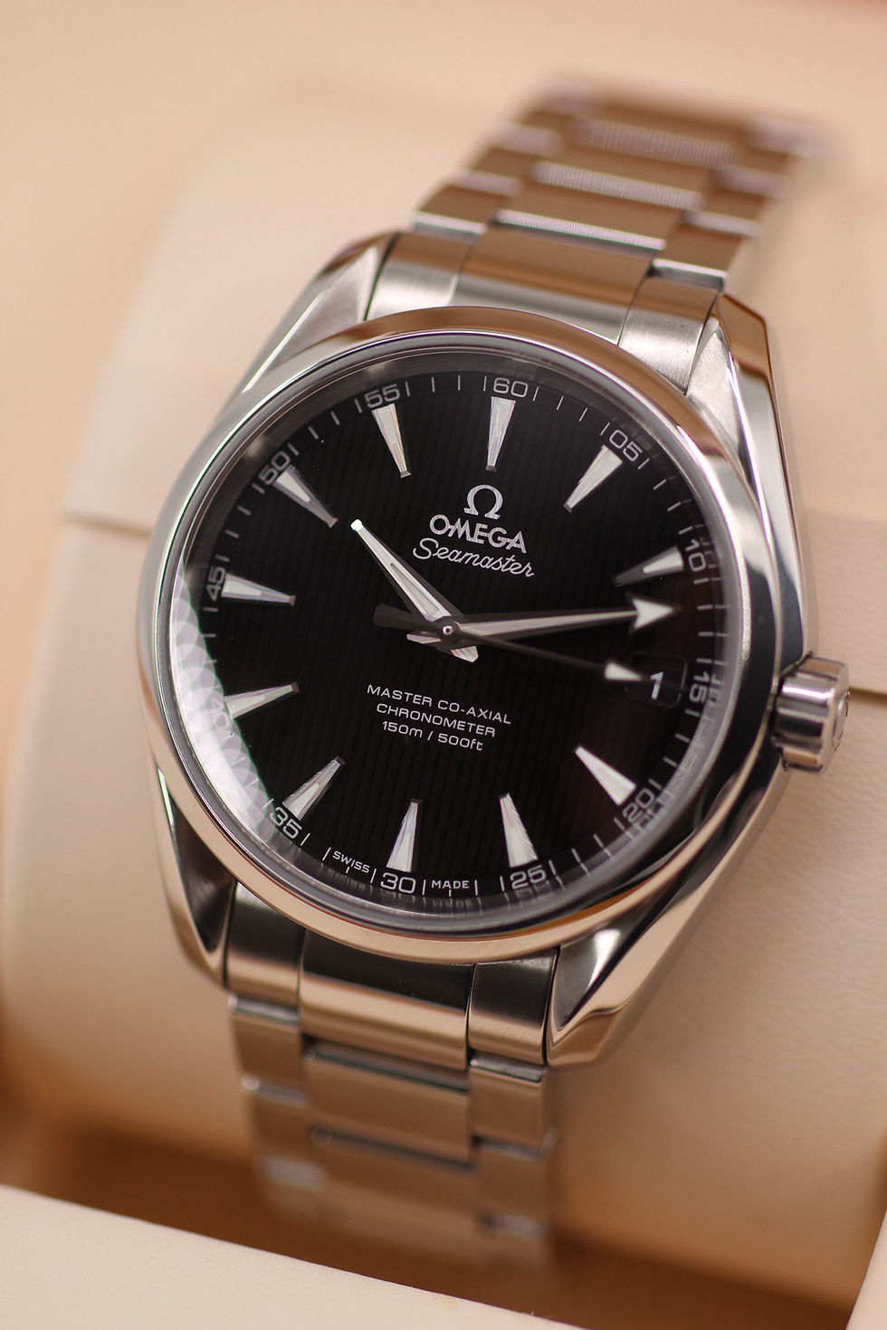 Thumbnail: Omega Seamaster Aqua Terra Black 150m 39mm