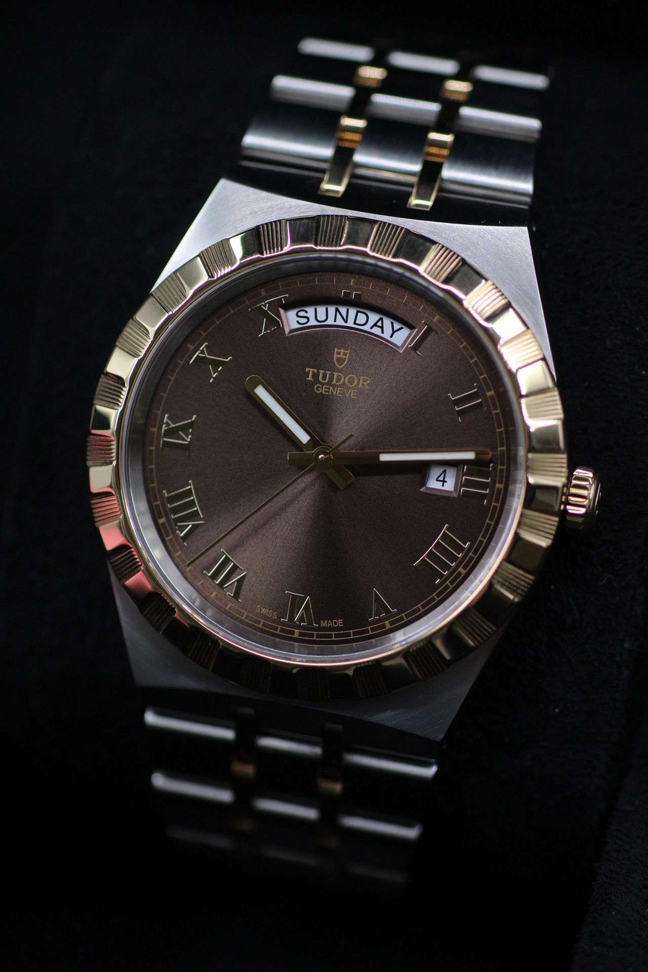 Tudor Royal Day-Date Steel Gold Chocolate 41mm