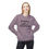 Thumbnail: Probably late for something crewneck sweatshirt paragon front on girl