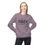 Thumbnail: Cozy Season Crewneck Sweatshirt purple front on girl