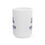 Thumbnail: Work in Progress white ceramic mug 15oz front