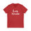 Thumbnail: Easily Distracted V-neck t-shirt red front
