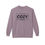 Thumbnail: Cozy Season Crewneck Sweatshirt purple front