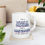 Thumbnail: Work in Progress white ceramic mug 11oz in kitchen
