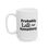 Thumbnail: Probably late for something 15 oz mug handle left
