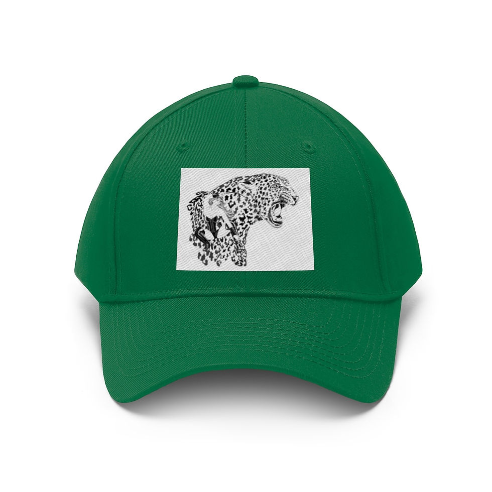 Thumbnail: Phoenix the Jaguar Unisex Twill Hat