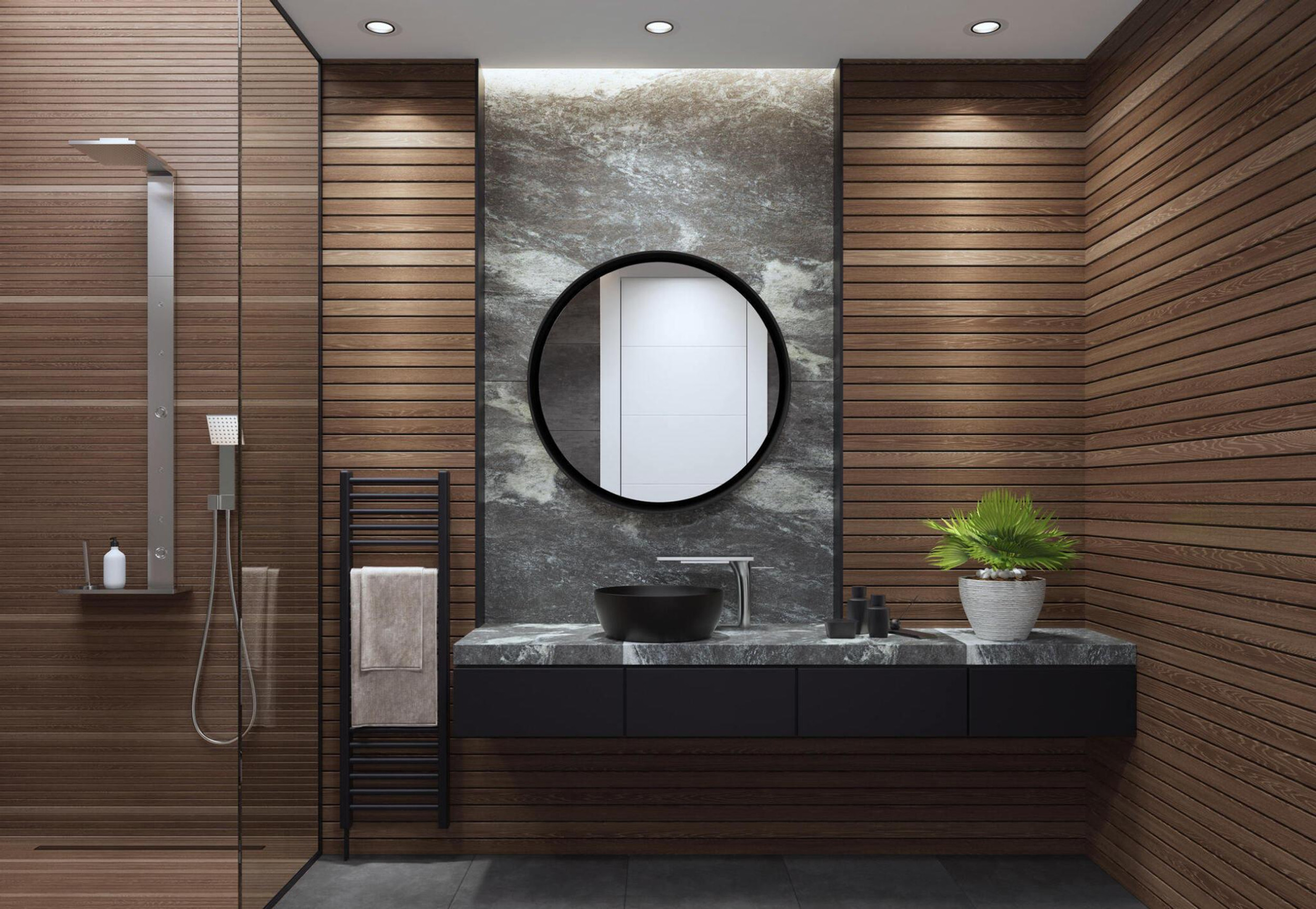 Elegant Bathroom Backsplash Installation in Vancouver | Grand Renovations