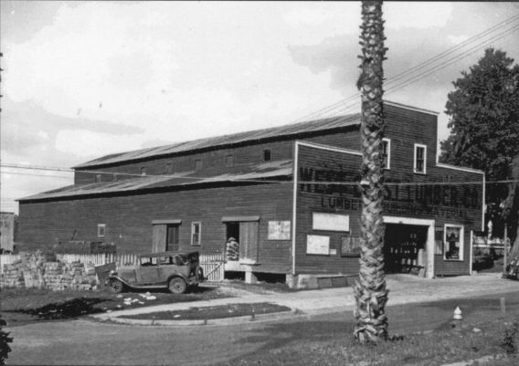 West Coast Lumber Co. (1927) was on S. Main Street. The building still stands
