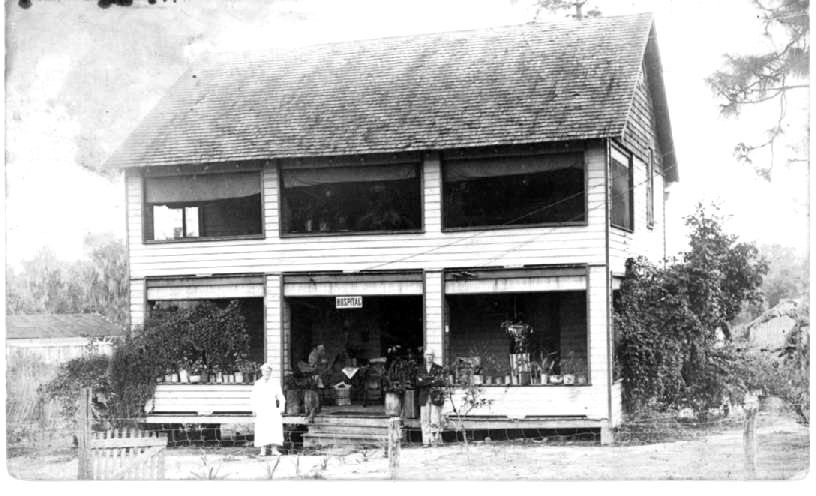 The very first hospital for Brooksville and Hernando County built in 1921 located on Mitchell Road, south of what is now MLK Blvd. Run by nurse Mrs. Boggess and doctors Hancock, Coogler and Creekmore. A new hospital would be built in 1926 on N. Howell Avenue.