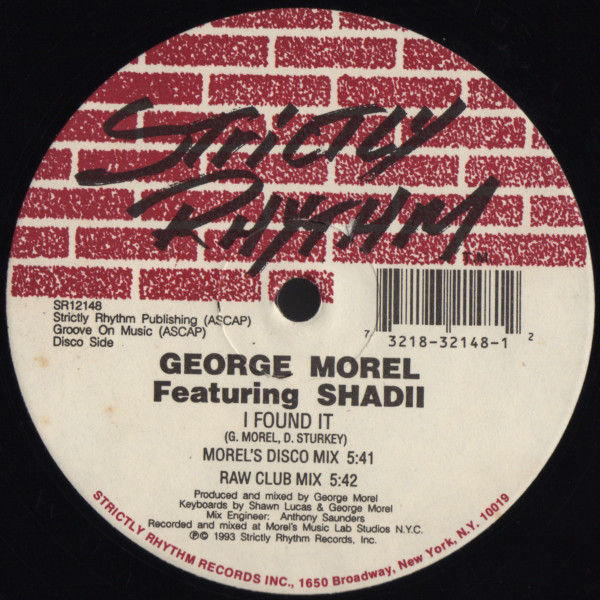 George Morel Featuring Shadii - I Found It