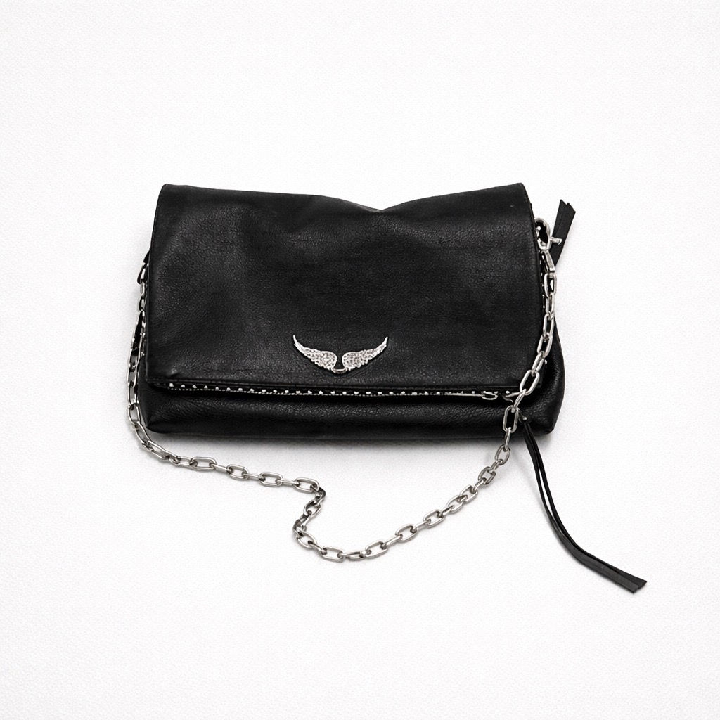 ZADIG & VOLTAIRE | תיק עור ניטים