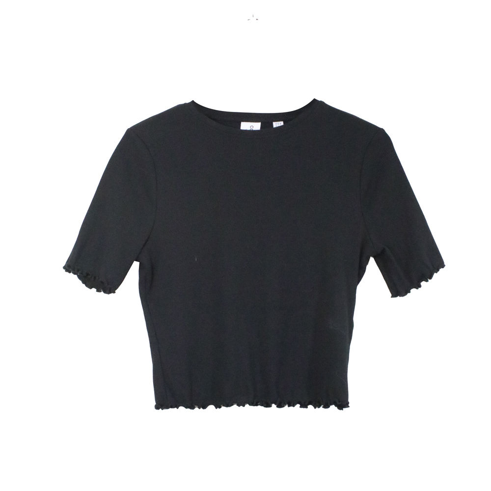 M | Collusion חולצת ריב קרופ