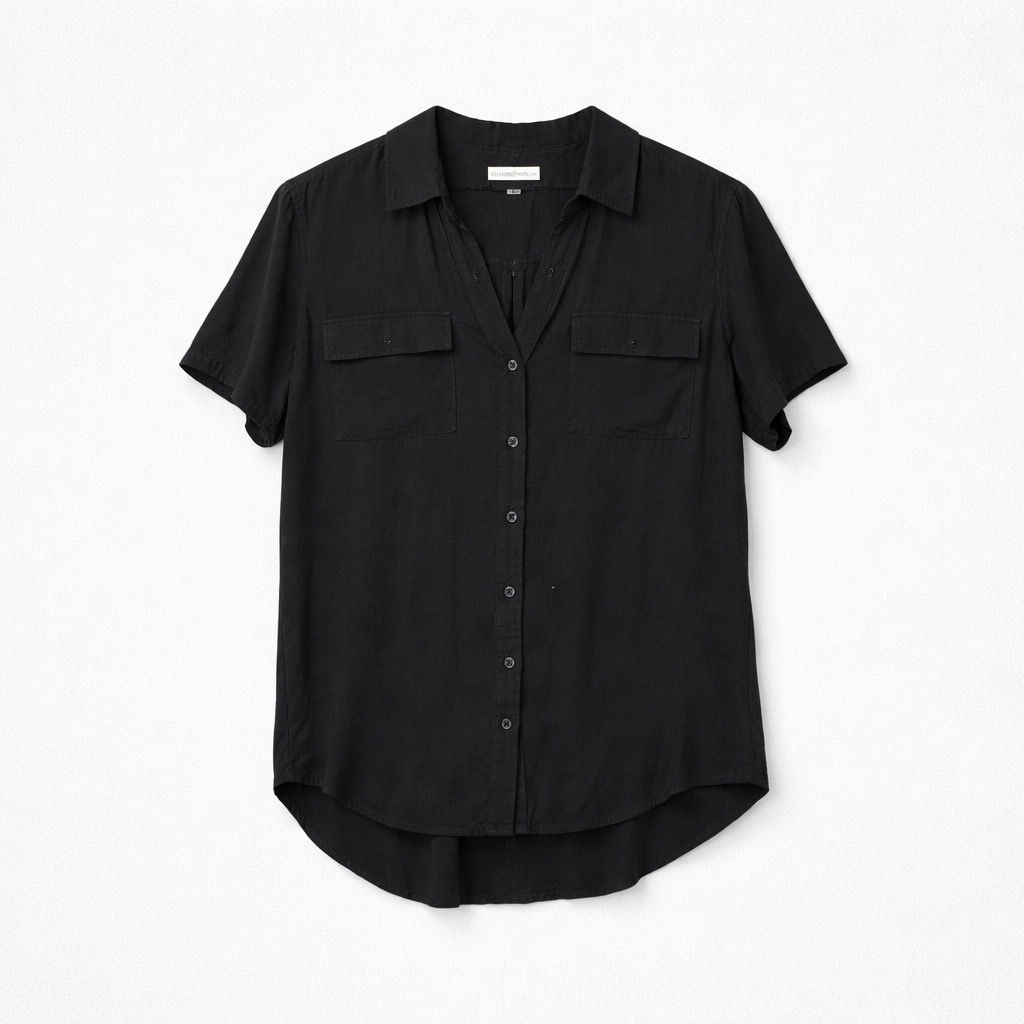 M | ALEXANDER JORDAN מכופתרת שחורה