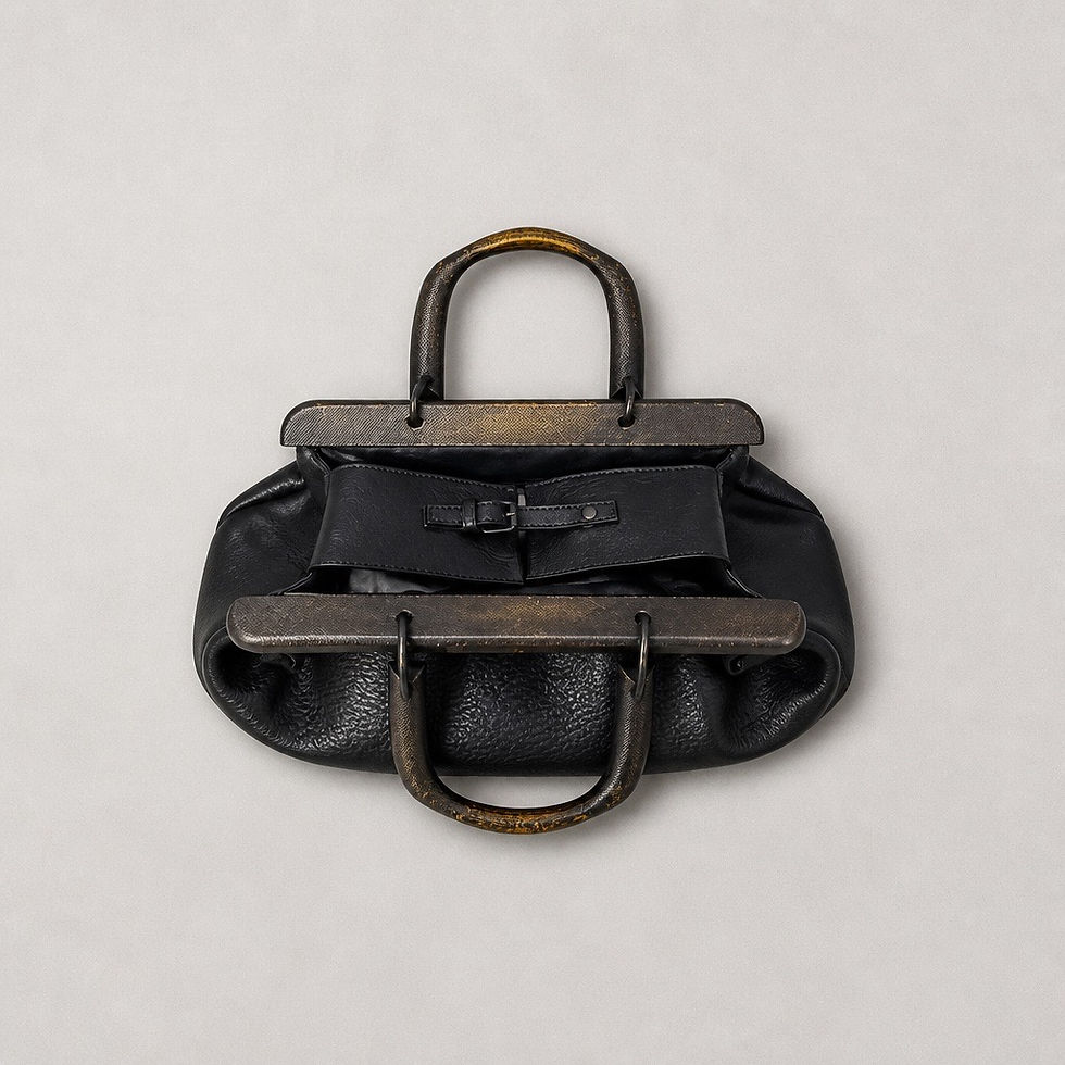 תמונה ממוזערת: GUCCI | Buffalo Wood Handle Doctor Bag