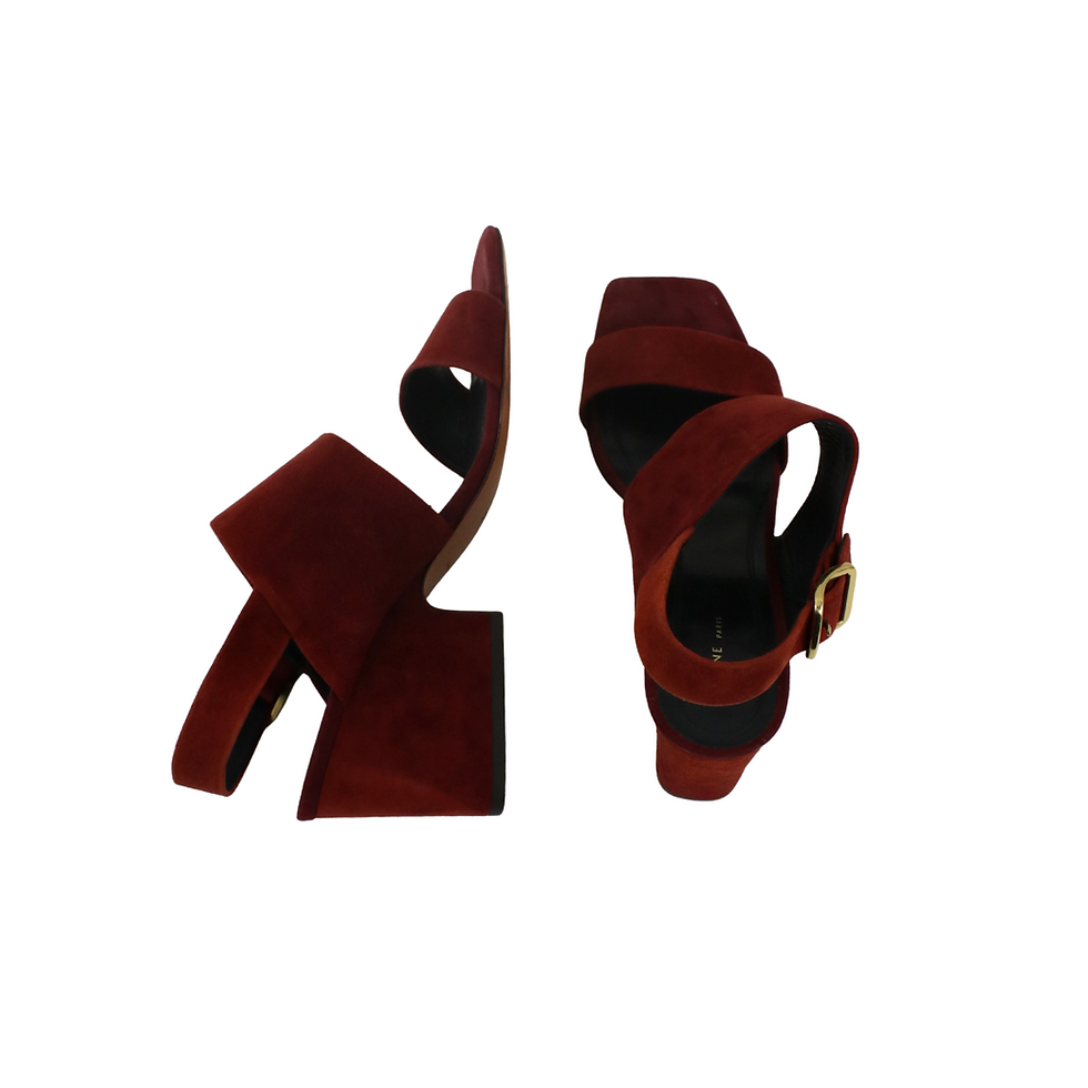 תמונה ממוזערת: 39 | CELINE Suede Slingback Sandal