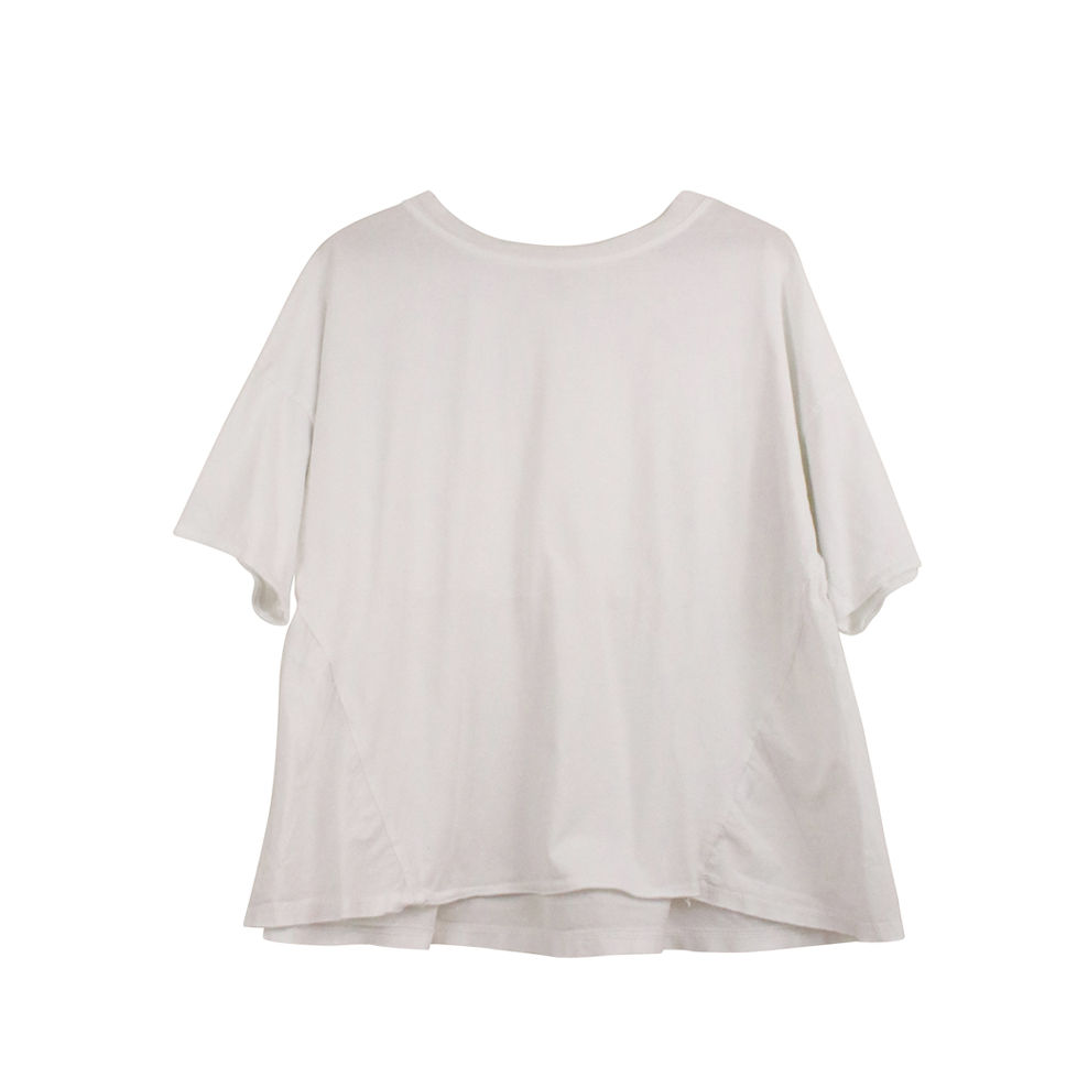 M\L | wendy trendy טי עם פפלום אחורי