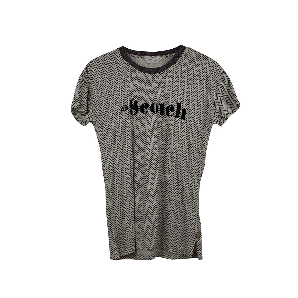 S | MAISON SCOTCH טישירט רכה