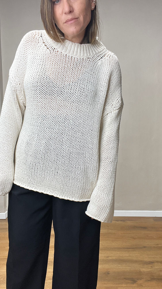 תמונה ממוזערת: S/M | Massimo Dutti סריג כותנה
