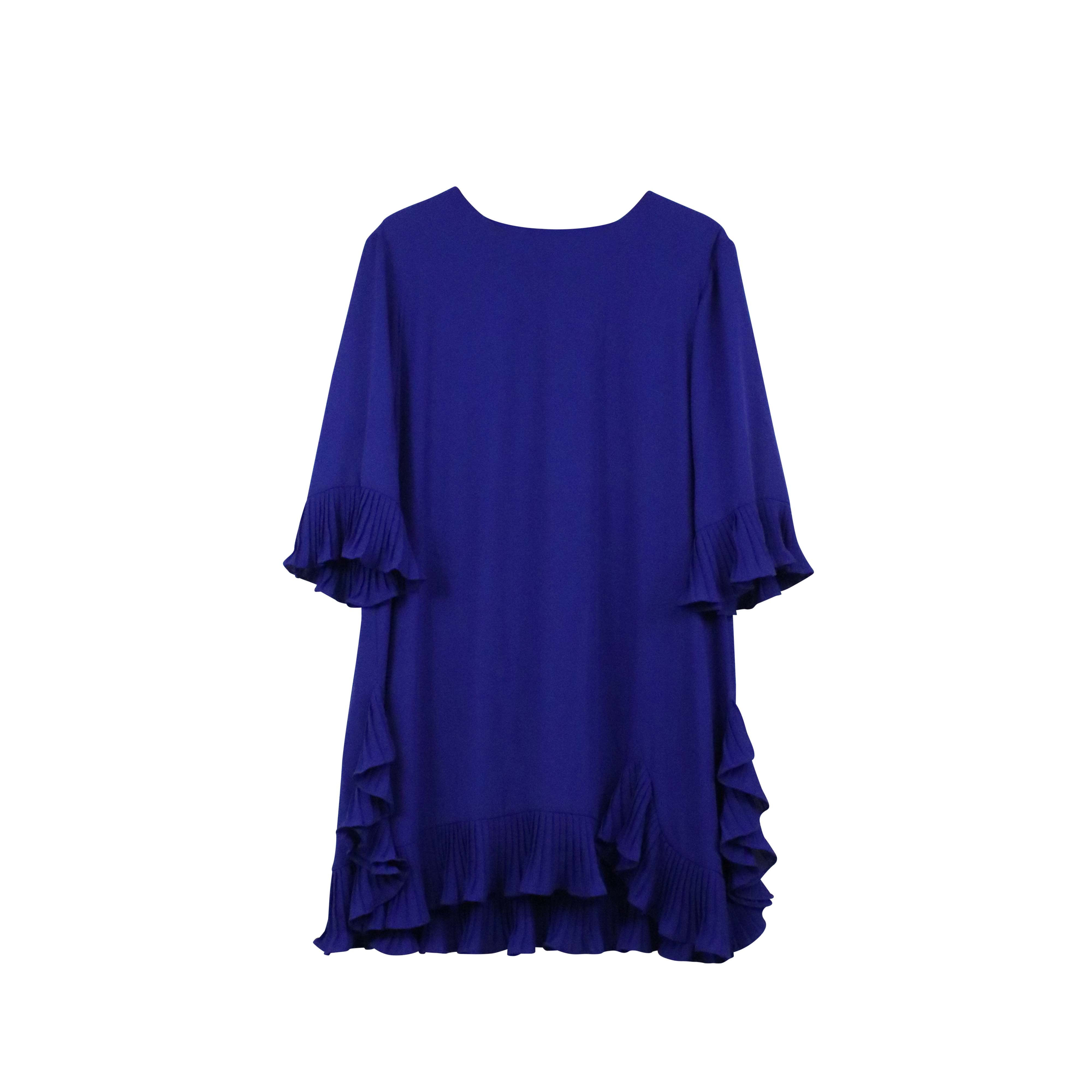 L | Joseph Ribkoff שמלת ראפל