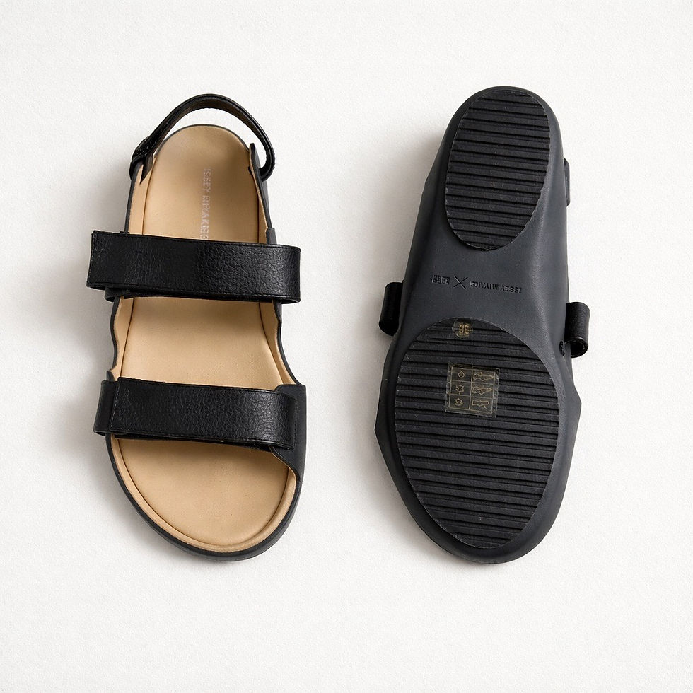 תמונה ממוזערת: 38 | ISSEY MIYAKE X UN  סנדלים שחורים