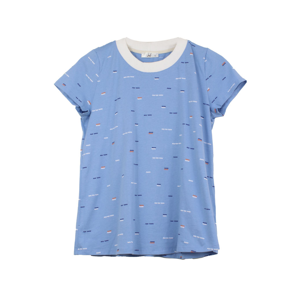 S\M | JUL  טישרט תכלת