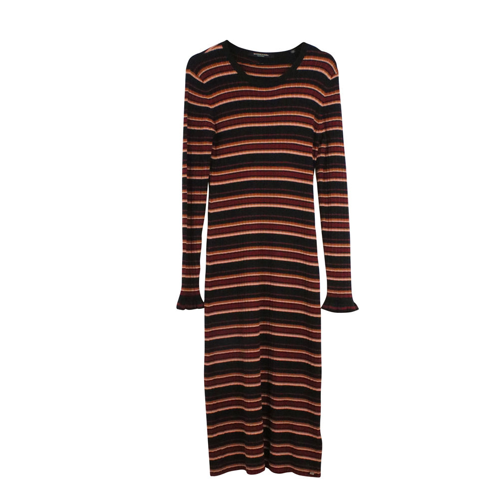 L |  SCOTCH & SODA שמלת ריב פסים