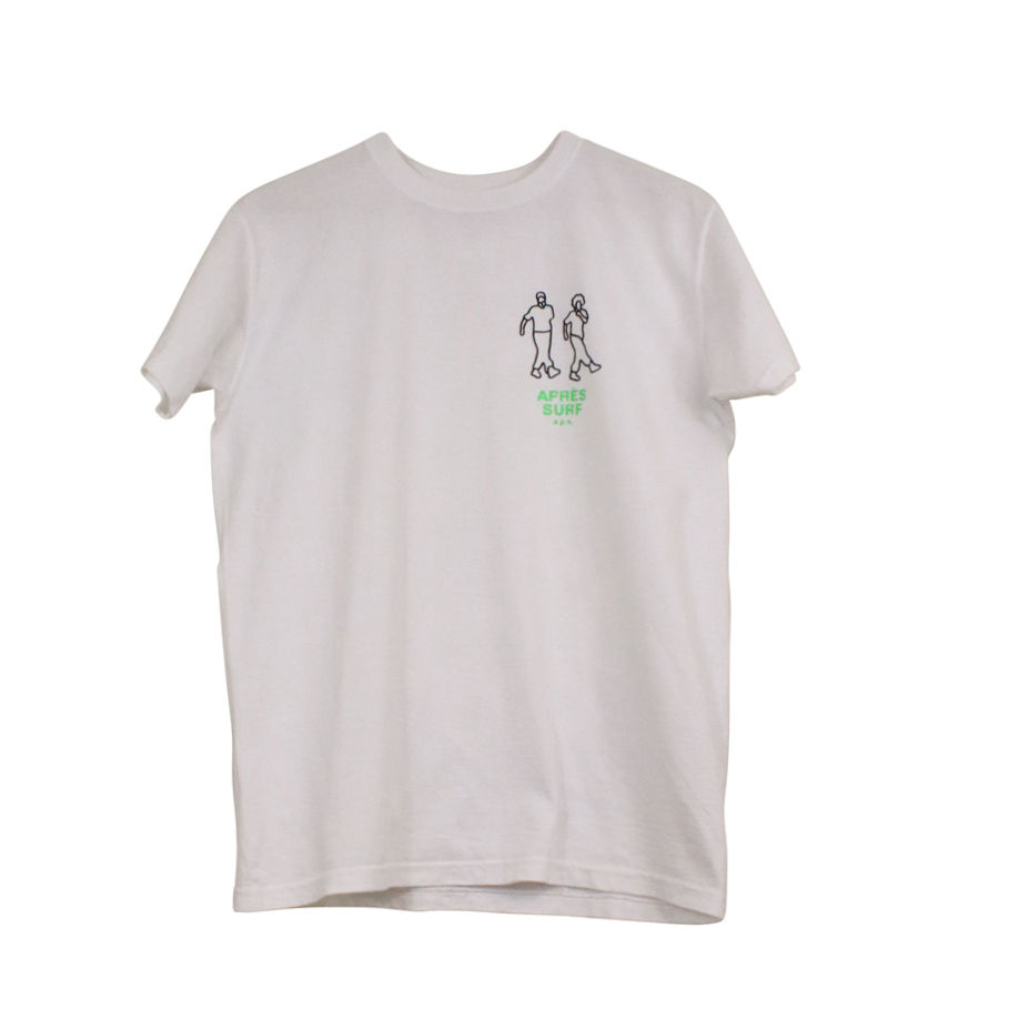 S\M | APRES SURF טישרט פרינט בגב