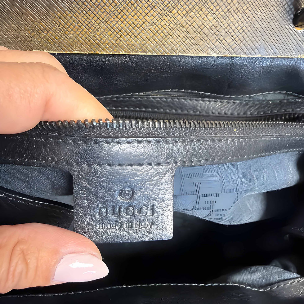 תמונה ממוזערת: GUCCI | Buffalo Wood Handle Doctor Bag