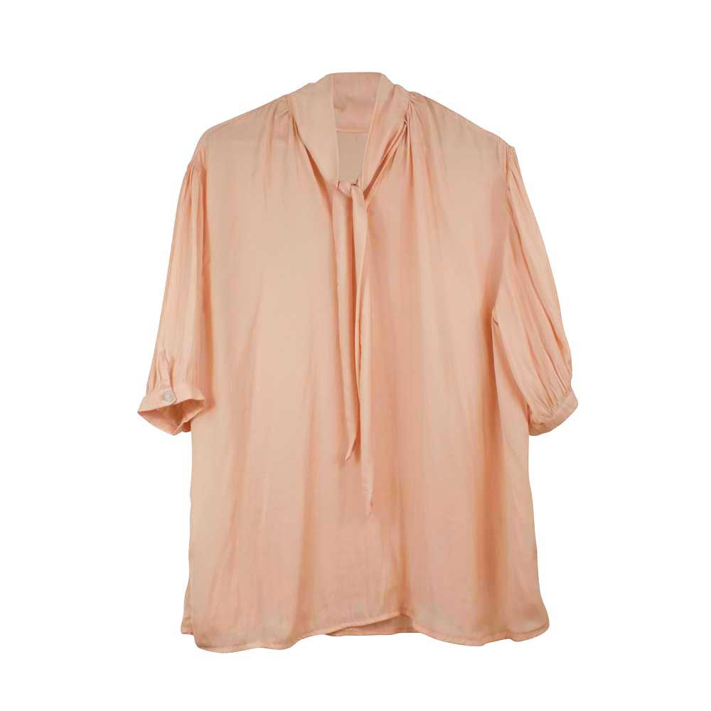 OS | TWO TONE חולצת סאטן