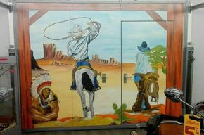 Wildwest-Szene