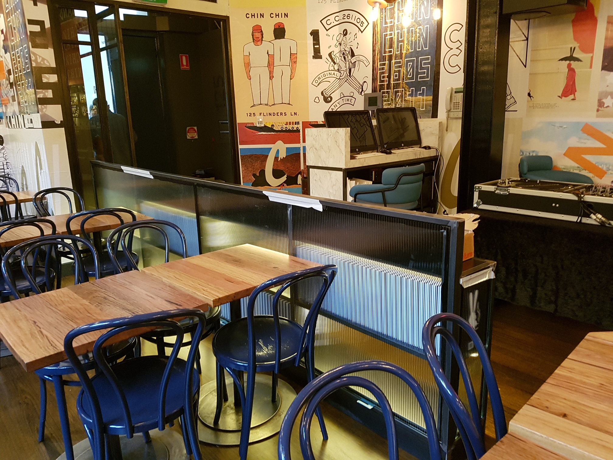 Chin Chin & Go Go Bar commercial furniture project view 10