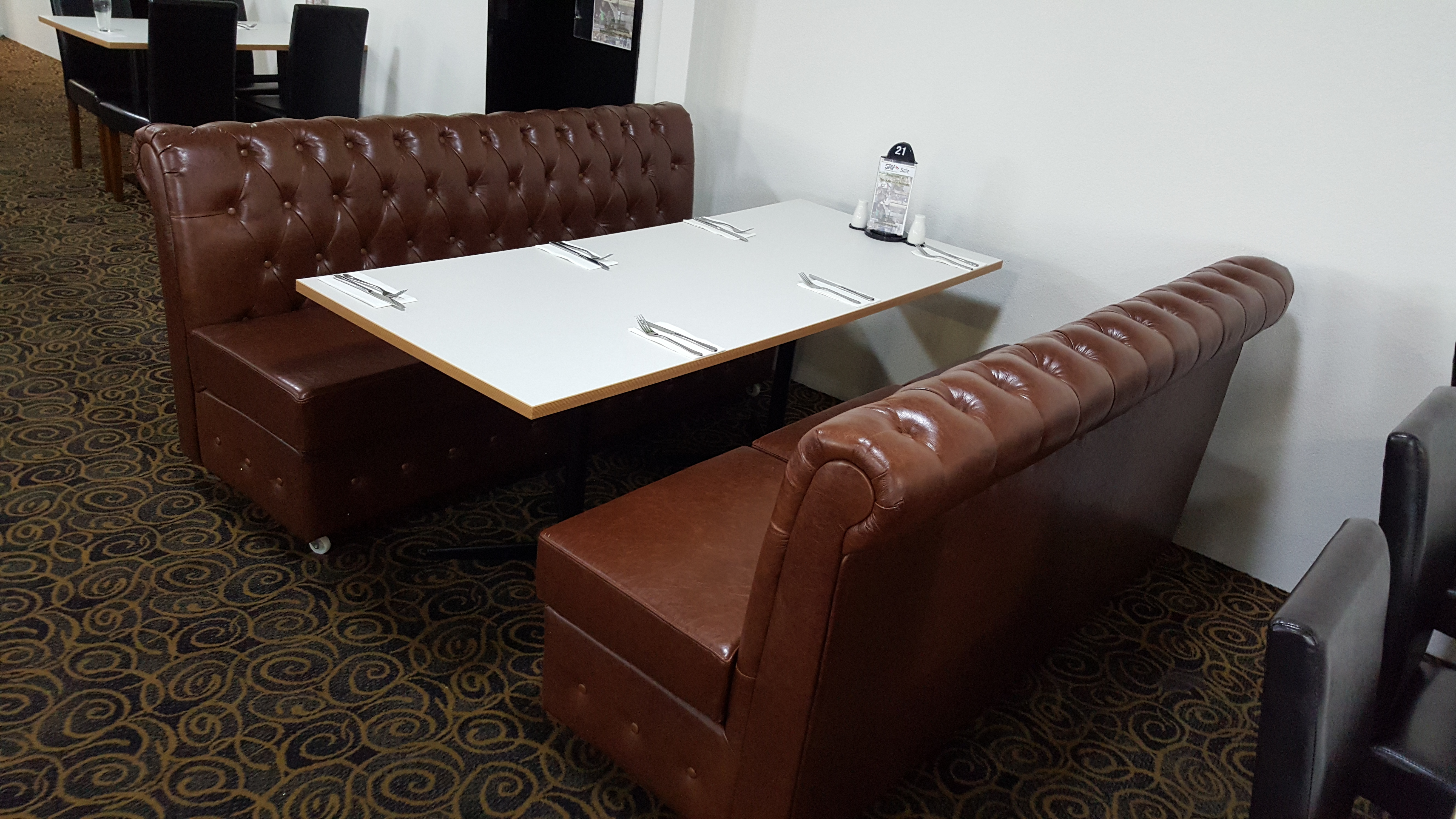 Sale Greyhound Club commercial furniture project view 3