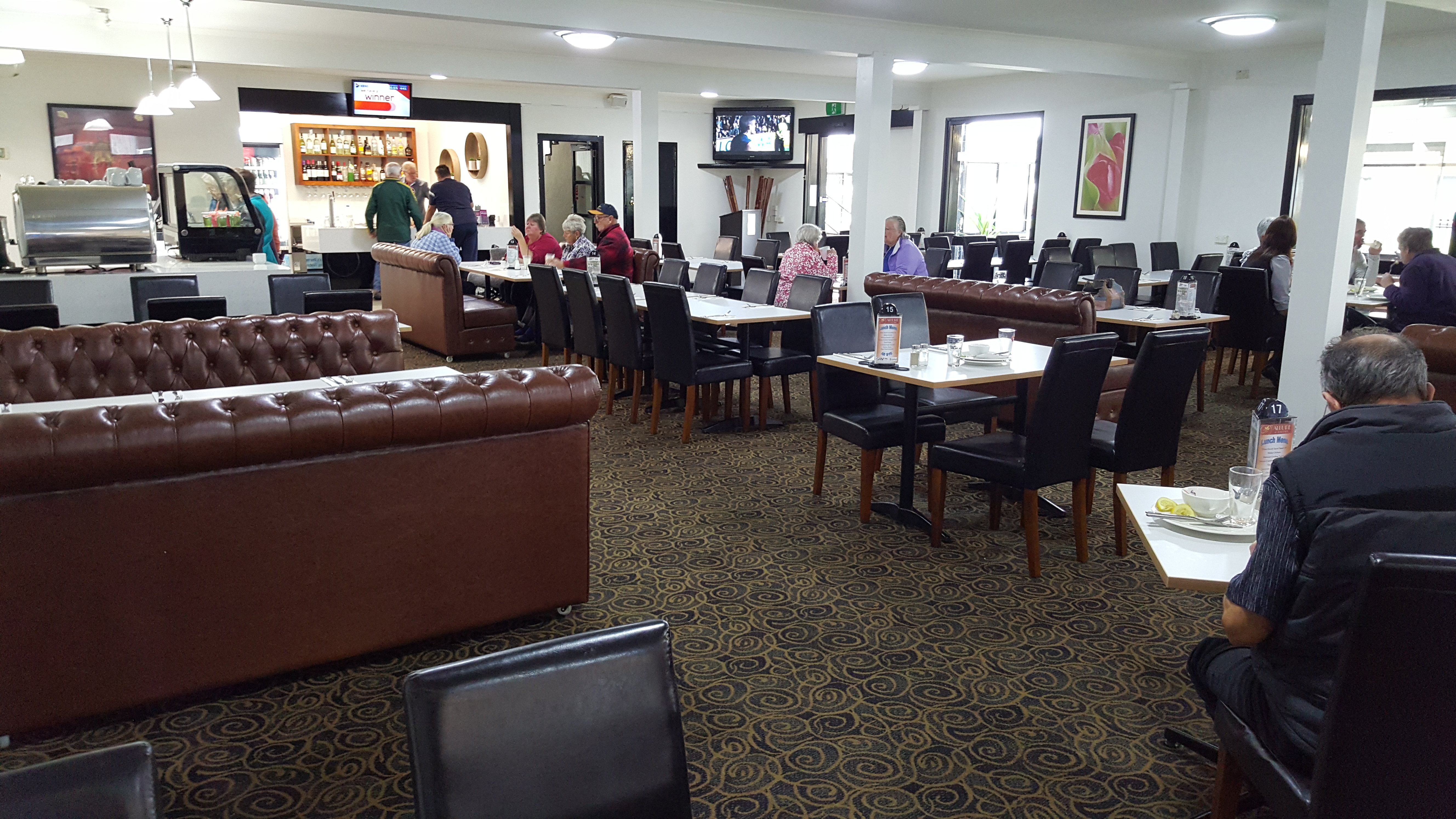 Sale Greyhound Club commercial furniture project