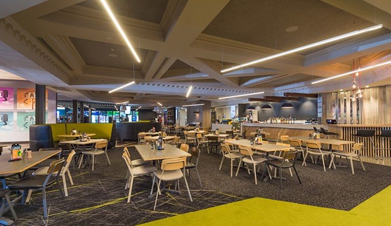 Zagames commercial furniture project view 2