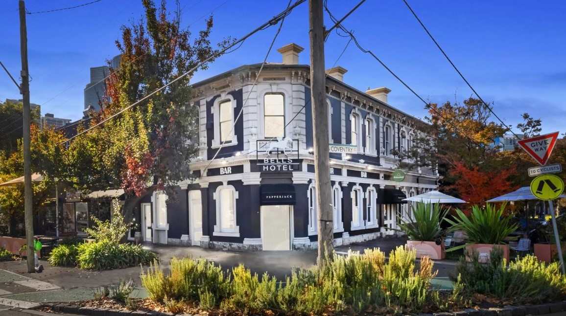 Bells Hotel Melbourne commercial furniture project