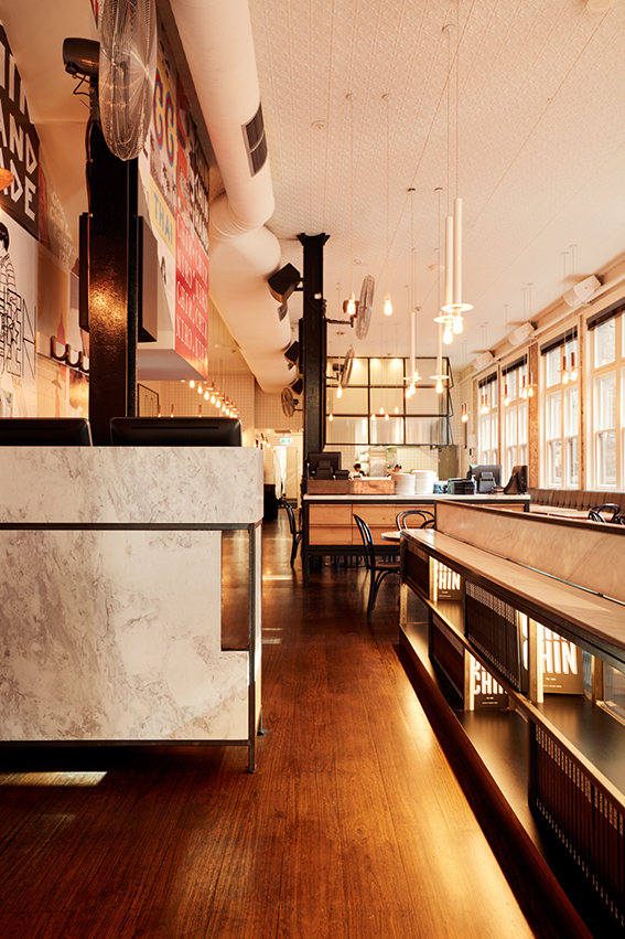 Chin Chin & Go Go Bar commercial furniture project view 13