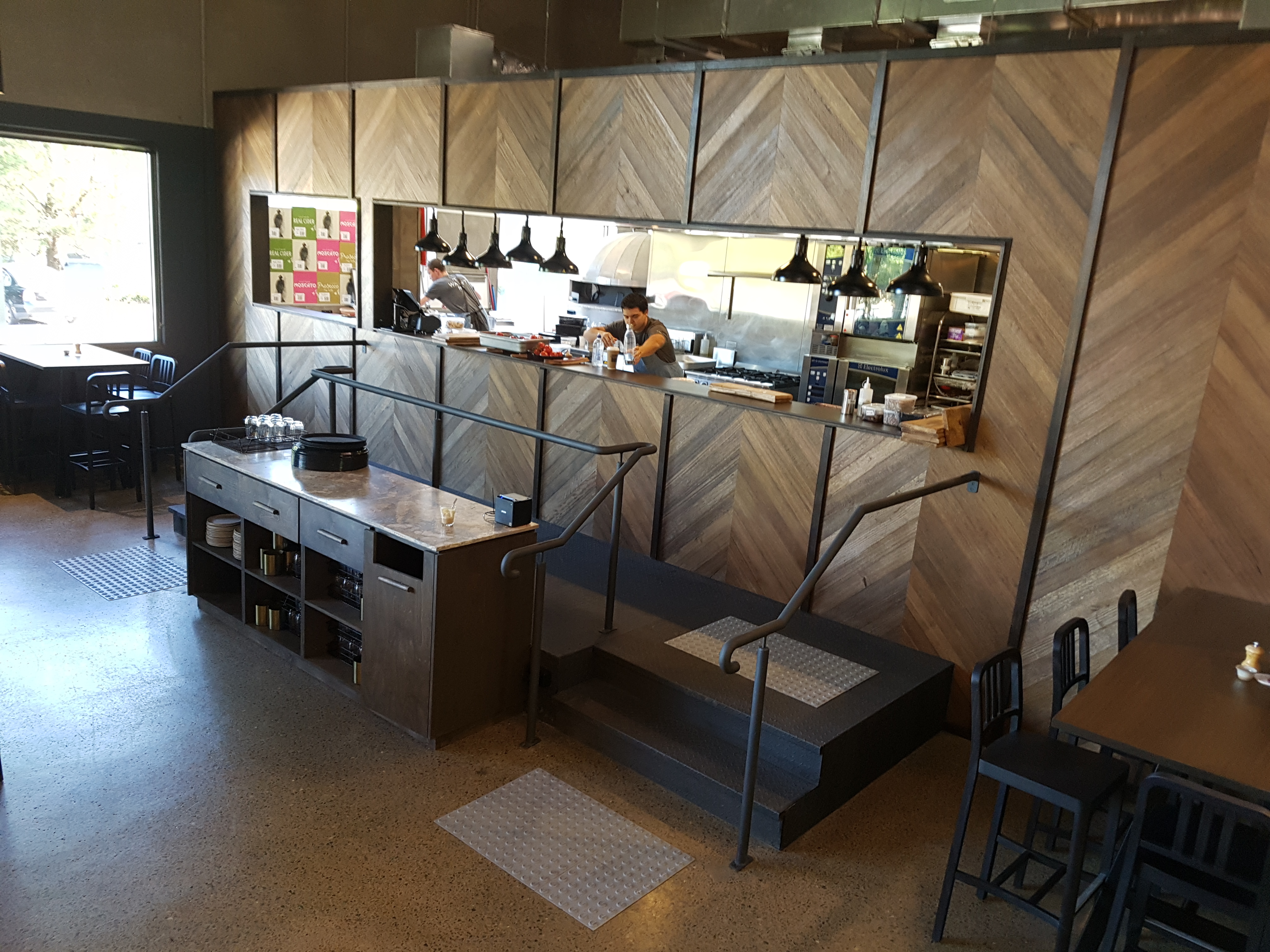 Innocent Bystander commercial furniture project view 2