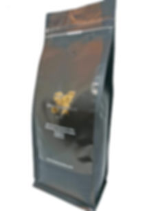 Mexico Jaguar coffee featuring bold packaging with a jaguar design, surrounded by aromatic, medium-roast coffee beans,