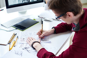 Dessin d'un story-board