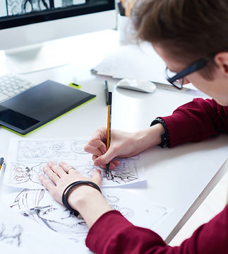 Drawing a storyboard