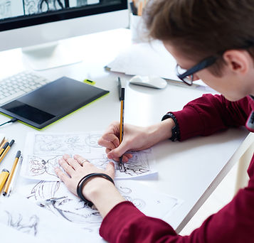 Drawing a storyboard